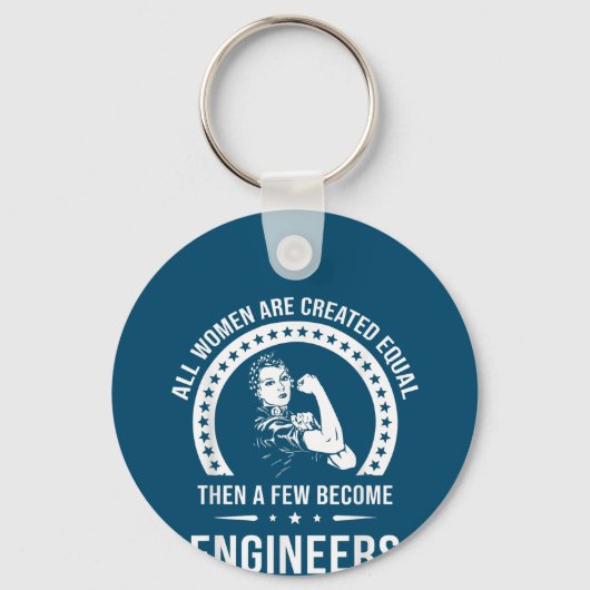 Porte-clés Funny Engineer For All Women (Recto)