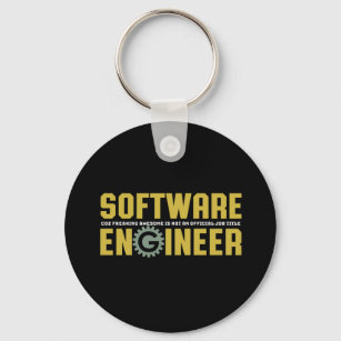 Porte-clés Funny Engineer Software Engineering and Programmer