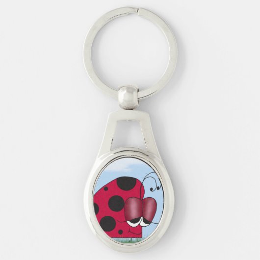 Porte-clés Funny et Euphoric Ladybug (Devant)