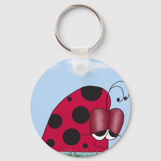 Porte-clés Funny et Euphoric Ladybug (Recto)