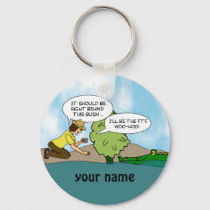 Porte-clés Funny Extreme Cache Geocaching Swag Nom personnali