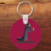 Porte-clés Funny Extreme Sports - Escalade de chaussures (Recto)