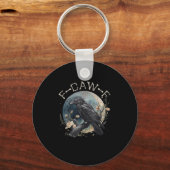 Porte-clés Funny F-caw-f Black Crow Fcawf Black Crow (Recto)