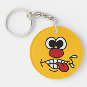 Porte-clés Funny Face porte - clé personnalisé