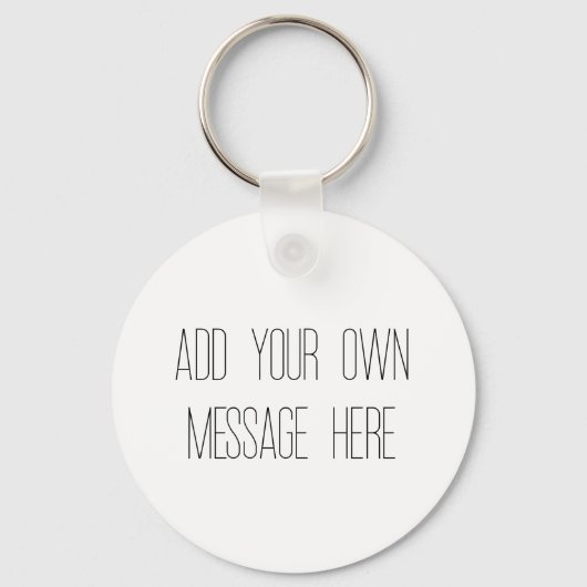 Porte-clés Funny Favori Keyring avec message (Verso)