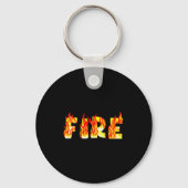 Porte-clés Funny Fire And Ice Fire Couple Diy Costume Hallowe (Recto)