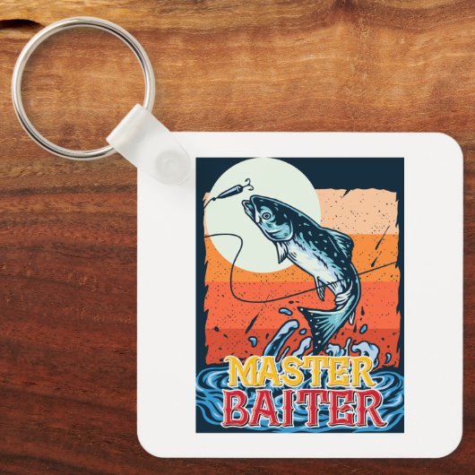 Porte-clés Funny Fishing Master Baiter (Recto)