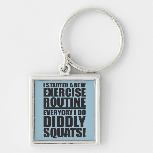 Porte-clés Funny Fitness Porte - clé (Devant)