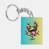 Porte-clés Funny Frog Columbus Porte - clé de jour (Devant gauche)
