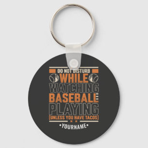 Porte-clés Funny Game Day Don't Disturb Unless You Have Tacos