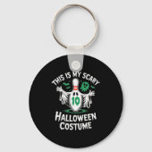 Porte-clés Funny Ghost Bowling League Team Halloween Humor Te (Recto)