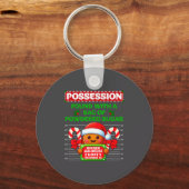 Porte-clés Funny Gingerbread Inmate Christmas Matching Family (Recto)