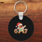 Porte-clés Funny Gingerbread Six Seven 67 Ice Cream Drip Chri (Recto)