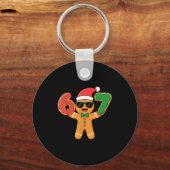 Porte-clés Funny Gingerbread Six Seven 67 Ice Cream Drip Chri (Recto)