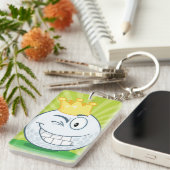 Porte-clés Funny Golf Ball King Of Golf (Devant droit)