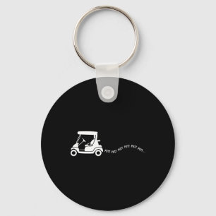 Porte-clés Funny Golf Cadeau de golf Panier de plaisanterie P