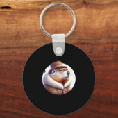 Porte-clés Funny Goundhog Graphic  (Recto)