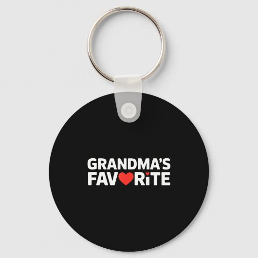 Porte-clés Funny Grandmas Favorite Family Humor Tees For Men (Recto)
