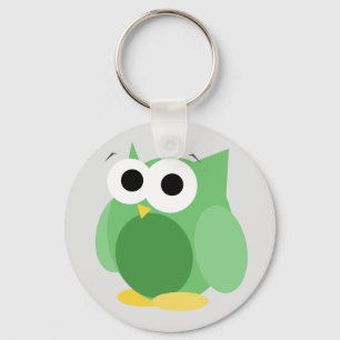 Porte-clés Funny Green Owl Porte - clé