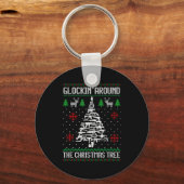 Porte-clés Funny Guns Ugly Christmas Sweaters For Gun Lovers (Recto)