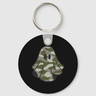 Porte-clés Funny Halloween Camouflage Camo Ghost Hello Huntin