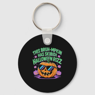 Porte-clés Funny Halloween Slang Halloween Rizz