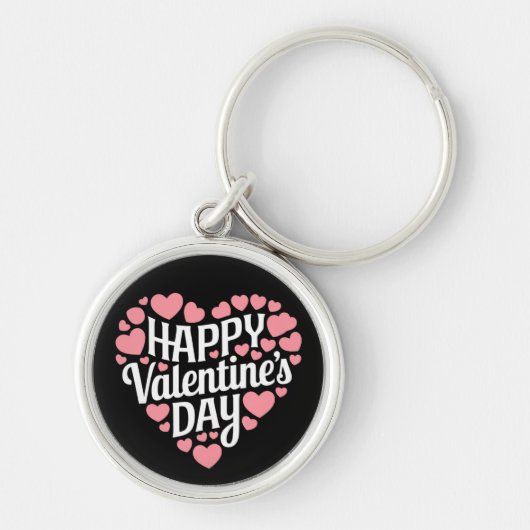 Porte-clés Funny Happy Valentines Day Heart Love Valentine (Devant)
