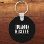 Porte-clés Funny Hustle Gift For Men And Women Cool Humble In (Recto)