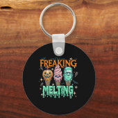 Porte-clés Funny Im Freakin Melting Frankenstein Monster Hall (Recto)