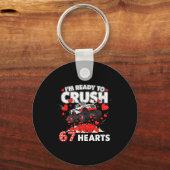 Porte-clés Funny I'm Ready To Crush 67 Hearts  (Recto)