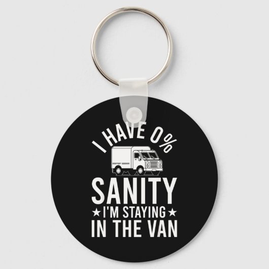 Porte-clés Funny I'm Staying In Tha Van Phasmophobia Gamer Ma (Recto)