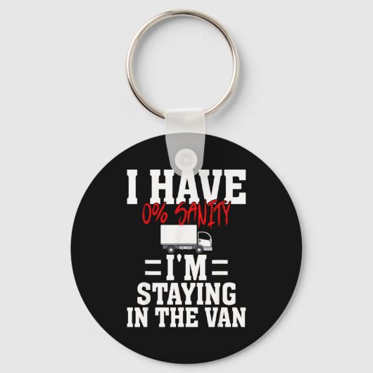 Porte-clés Funny I'm Staying In Tha Van Phasmophobia Gamer Me (Recto)