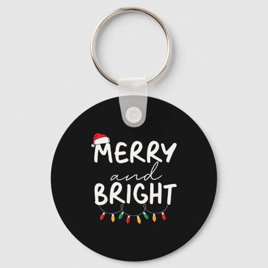 Porte-clés Funny I'm Trying To Feel Merry Xmas Bright Matchin (Recto)