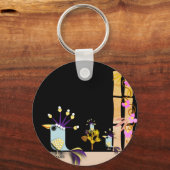 Porte-clés Funny Imaginary Birds  (Verso)