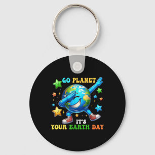 Porte-clés Funny Jour des terres Go Planet Son Jour des terre