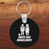 Porte-clés Funny Just Married , Fun Newlywed Gag For Men  (Recto)