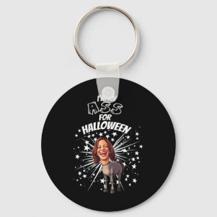 Porte-clés Funny Kamala Harris Donkey Halloween Président Cos