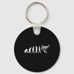Porte-clés Funny Karate Evolution Martial Arts Lover Karate B