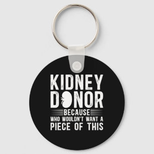 Porte-clés Funny Kidney Sensibilisation des donneurs Lon de t