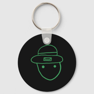 Porte-clés Funny Leprechaun Amateur Sketch meme Irish St Part
