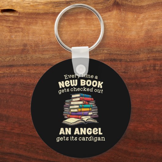 Porte-clés Funny Librarian Quote For Library Nerd (Recto)