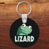 Porte-clés Funny Lizard Lizard Lizard Mème Pour Hommes Femmes (Recto)