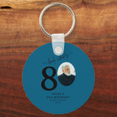 Porte-clés Funny Look Whos 80 Stylish 80th Birthday  (Recto)