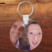 Porte-clés Funny Mark Zuckerberg Selfie Porte - clé (Recto)