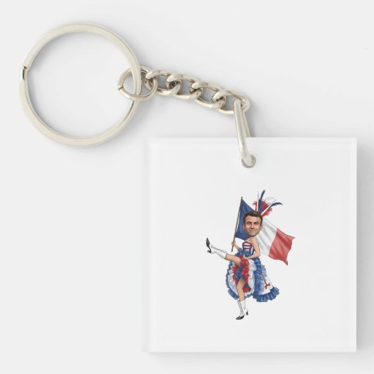 Porte-clés Funny Meme Design Keychain Cute Humor Accessory (Devant)