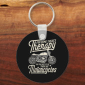 Porte-clés Funny Motorcycle Rider Rapy - Biker Cadeau (Recto)