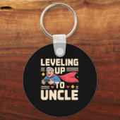 Porte-clés Funny New Uncle Art For Uncle Men From Nephew Niec (Recto)