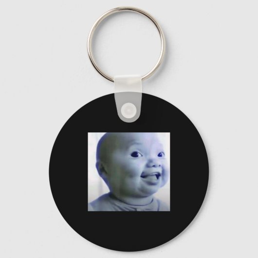 Porte-clés Funny Niche Baby Gen Z Meme Ai Viral Giggling Ai L (Recto)