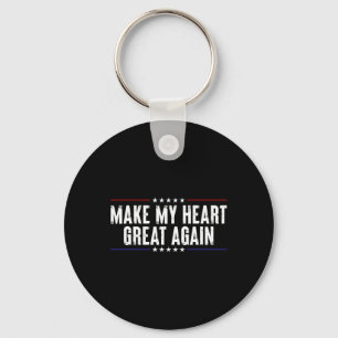 Porte-clés Funny Open Heart Chirurgie Récupération-Faire Mon