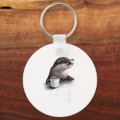 Porte-clés Funny Otter - Just Anotter Day For Otter Lover  (Recto)